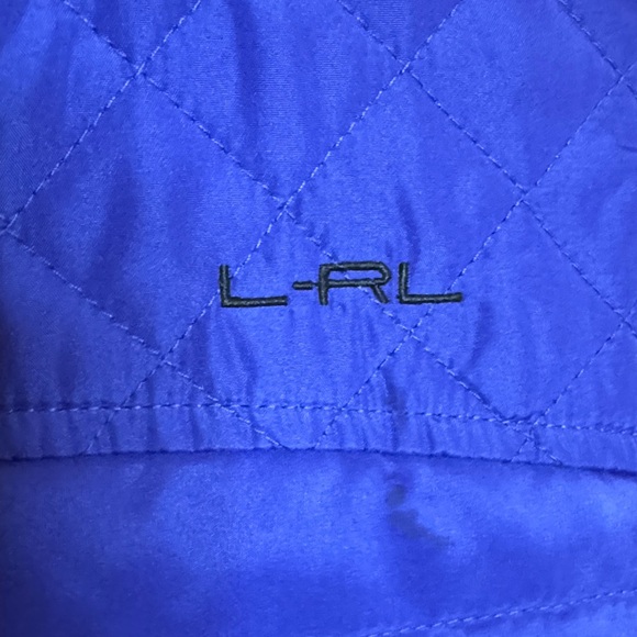 Lauren Ralph Lauren Active Royal Blue black Vest Women’s Medium Spring Layering - Picture 6 of 7